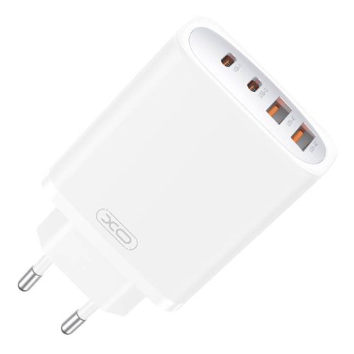 XO CE22(EU) Gan Quick Charger 45W 2xUSB-A + 2xUSB-C