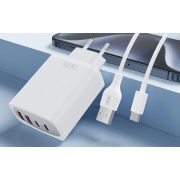 XO CE22(EU) Gan Quick Charger 45W 2xUSB-A + 2xUSB-C