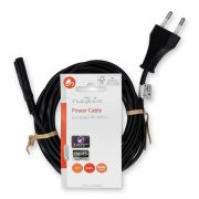 Nedis táp kábel IEC-320-C7, 2 x 0.75 mm, 3m, CEGL11040BK30