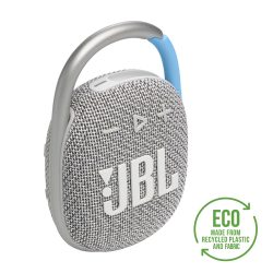 JBL Clip 4 ECO WHT Bluetooth hangszóró