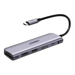 Ugreen CM195 USB-C 6 az 1-ben dokkoló