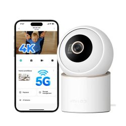   Imilab C40 4K okos WiFi biztonsági kamera + hálózati adapter