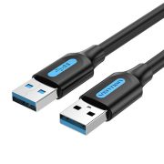 Vention CONBH USB 3.0 kábel, 2A, 2m, Fekete, PVC