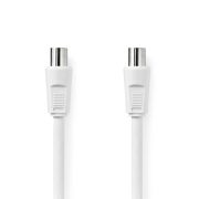   Nedis CSGL40000WT15 koax kábel, koax dugó - koax hüvely, 1,5m