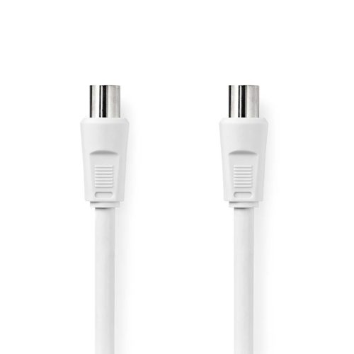 Nedis CSGL40000WT15 koax kábel, koax dugó - koax hüvely, 1,5m