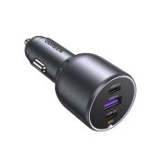 Ugreen 130W 3-Port Fast Car Charger, autós USB gyorstöltő