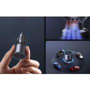 Ugreen 130W 3-Port Fast Car Charger, autós USB gyorstöltő