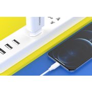 Foneng EU43 hálózati töltő, 1x USB + USB-C kábel