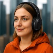 MEDIA-TECH MT3611 Fejhallgató Bluetooth 3MOTION ANC BT