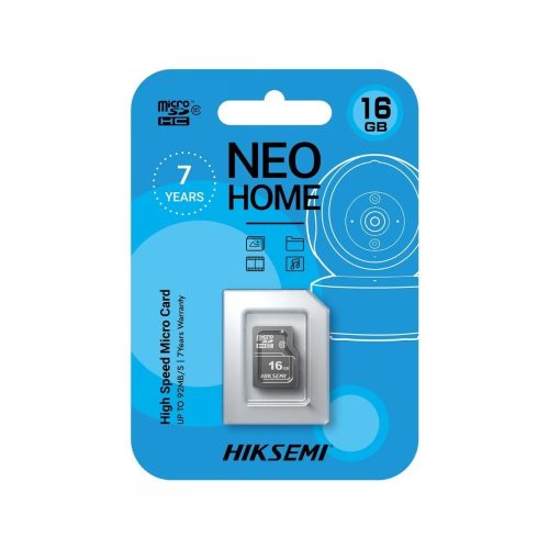 HIKSEMI Memóriakártya MicroSDHC 16GB Neo Home CL10 92R/15W UHS-I