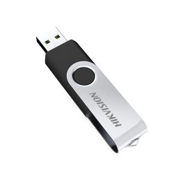   HIKSEMI Pendrive 8GB M200S "Rotary" USB 2.0, Szürke-Fekete