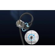 Vention cat6a ethernet (LAN) kábel, fekete, pipa, 5m