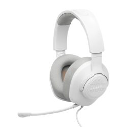 JBL Quantum 100 M2 Gamer fejhallgató, fehér