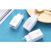 Foneng K210 hálózati töltő, 1xUSB + USB-C kábel, 1m