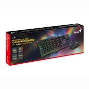 Genius KM-GX6 gaming billentyűzet és egér RGB világítással