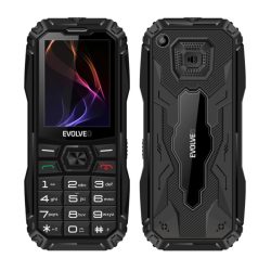 EVOLVEO MaxPhone A1 Black strapabíró mobiltelefon