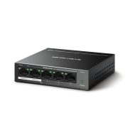 Mercusys MS105GP 5x1000Mbps (4xPOE+) fémházas asztali switch