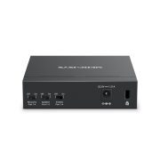 Mercusys MS105GP 5x1000Mbps (4xPOE+) fémházas asztali switch