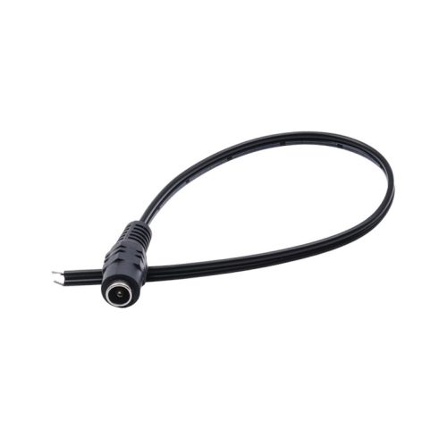 Nestron NPP-DC1F DC tápcsatlakozó 25cm kábelen; anya; 5,5/2,1mm