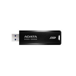 ADATA SSD Külső USB 3.2 1TB SC610, Fekete/Piros