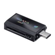 ADATA SSD Külső USB 3.2 1TB SC730, Type-A+Type-C, fekete