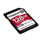 KINGSTON Memóriakártya SDXC 128GB Canvas React Plus UHS-II 300R/260W U3 V90