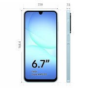 Samsung Galaxy A17 6,7" LTE 4/128GB DualSIM világoskék okostelefon