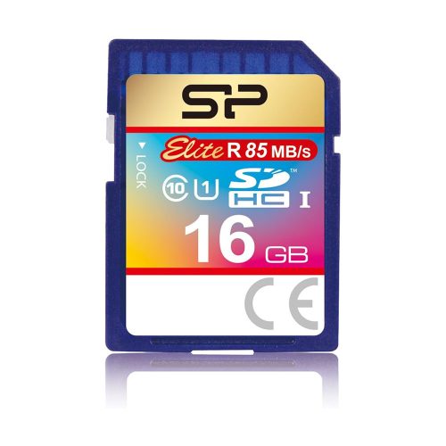 SILICON POWER Memóriakártya SDHC 16GB CL10 UHS-I