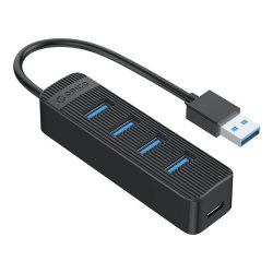 Orico Hub USB-A - 4xUSB-A 3.0 - fekete