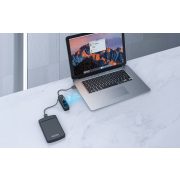 Orico Hub USB-A - 4xUSB-A 3.0 - fekete