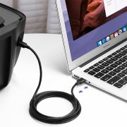 UGREEN US135 USB 2.0 A-B nyomtatókábel, aranyozott, 1m