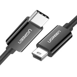 Ugreen USB-C - Mini USB kábel, 1m