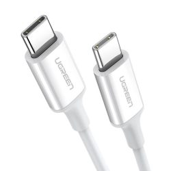 UGREEN US264 USB-C PD kábel, 60W, fehér, 0,5m