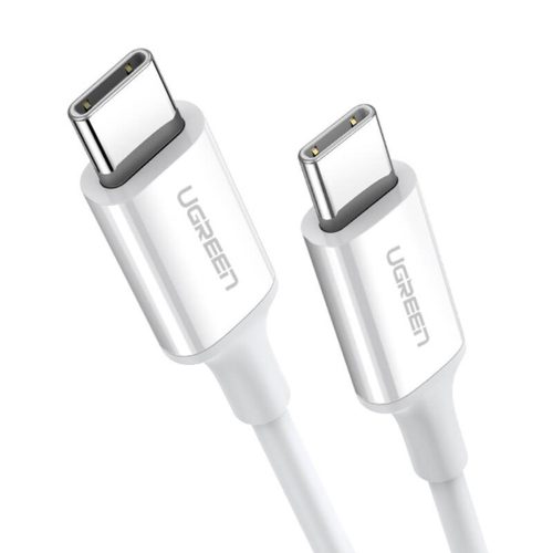 UGREEN US264 USB-C PD kábel, 60W, fehér, 0,5m
