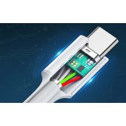 UGREEN US264 USB-C PD kábel, 60W, fehér, 0,5m