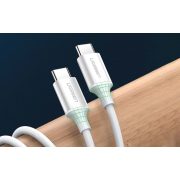 UGREEN US264 USB-C PD kábel, 60W, fehér, 0,5m
