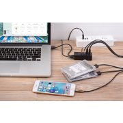 Orico W5P-100 USB-ről 4x USB 2.0 hub adapterre