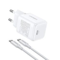 Ugreen X513 GaN USB-C fali töltő + 1 m-es USB-C kábel