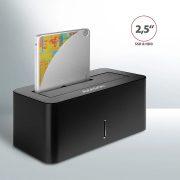 Axagon ADSA-SN USB 3.2 Gen 1. SATA fekete dokkoló állomás