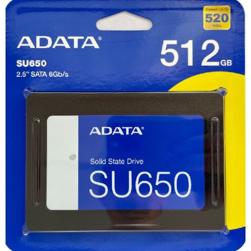 Adata SU650 512GB Sata SSD