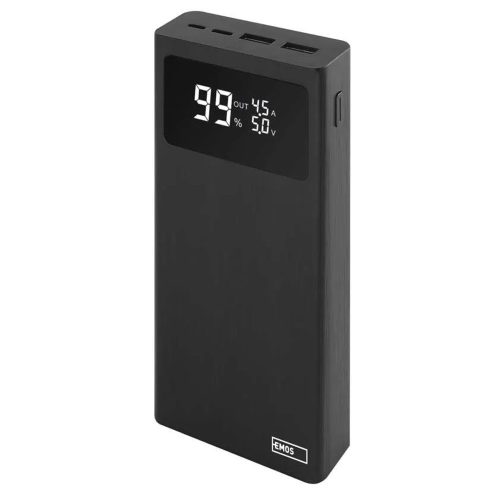 Emos 10.000mAh LED kijelzős powerbank