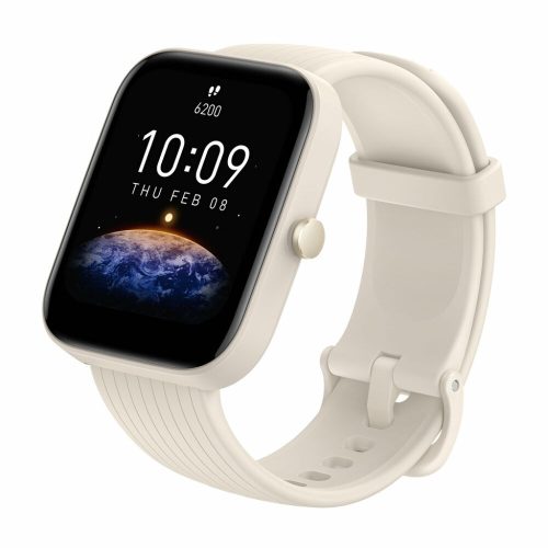 Amazfit Bip 3 Pro krémszín okosóra