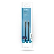 Nedis CAGB24170BK20 digitális audio kábel, RCA, 2m
