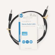Nedis CAGL22000BK10 3,5mm sztereó jack kábel, 1,5m