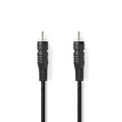 Nedis CAGP24170BK10 digitális RCA kábel, 1m