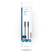 Nedis CAGP24170BK10 digitális RCA kábel, 1m
