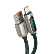 Baseus CASX020106 66W kijelzős USB-C - USB-A kábel, 2m