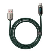 Baseus CASX020106 66W kijelzős USB-C - USB-A kábel, 2m