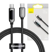 Baseus CATSK-B01 100W kijelzős USB-C - USB-C kábel, 1m
