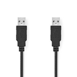 Nedis CCGL60000BK20 apa-apa USB összekötő kábel 2m